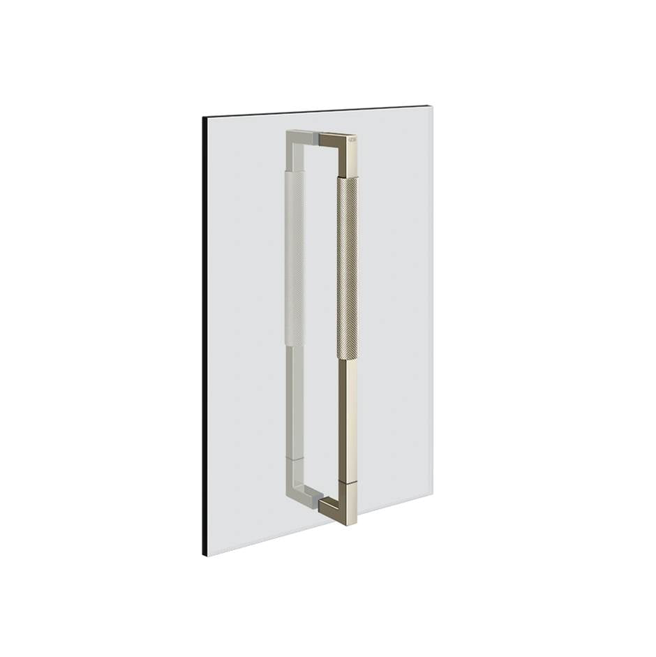 Gessi 67635 Shower G 18" Double Handle. Vertical/Horizontal Installation. Diamantato