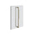 Gessi 67635 Shower G 18" Double Handle. Vertical/Horizontal Installation. Diamantato