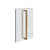 Gessi 67635 Shower G 18" Double Handle. Vertical/Horizontal Installation. Diamantato