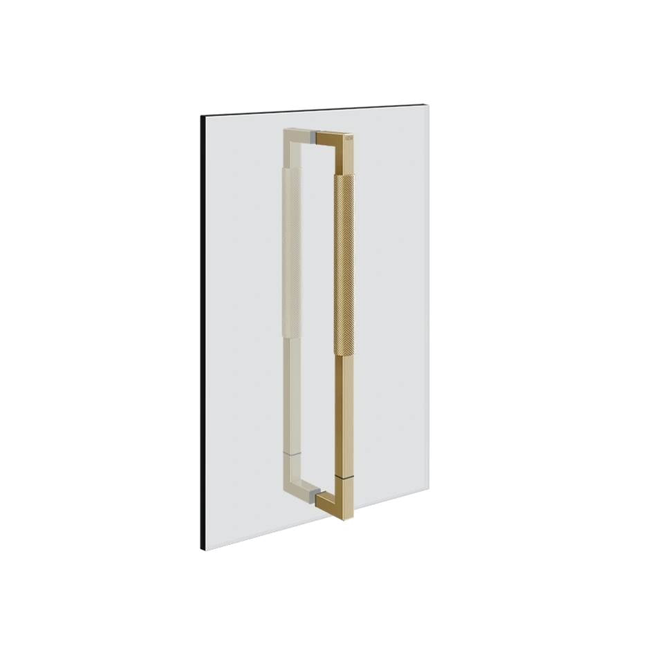 Gessi 67635 Shower G 18" Double Handle. Vertical/Horizontal Installation. Diamantato