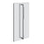 Gessi 67637 Shower G 24" Double Handle. Vertical/Horizontal Installation. Diamantato