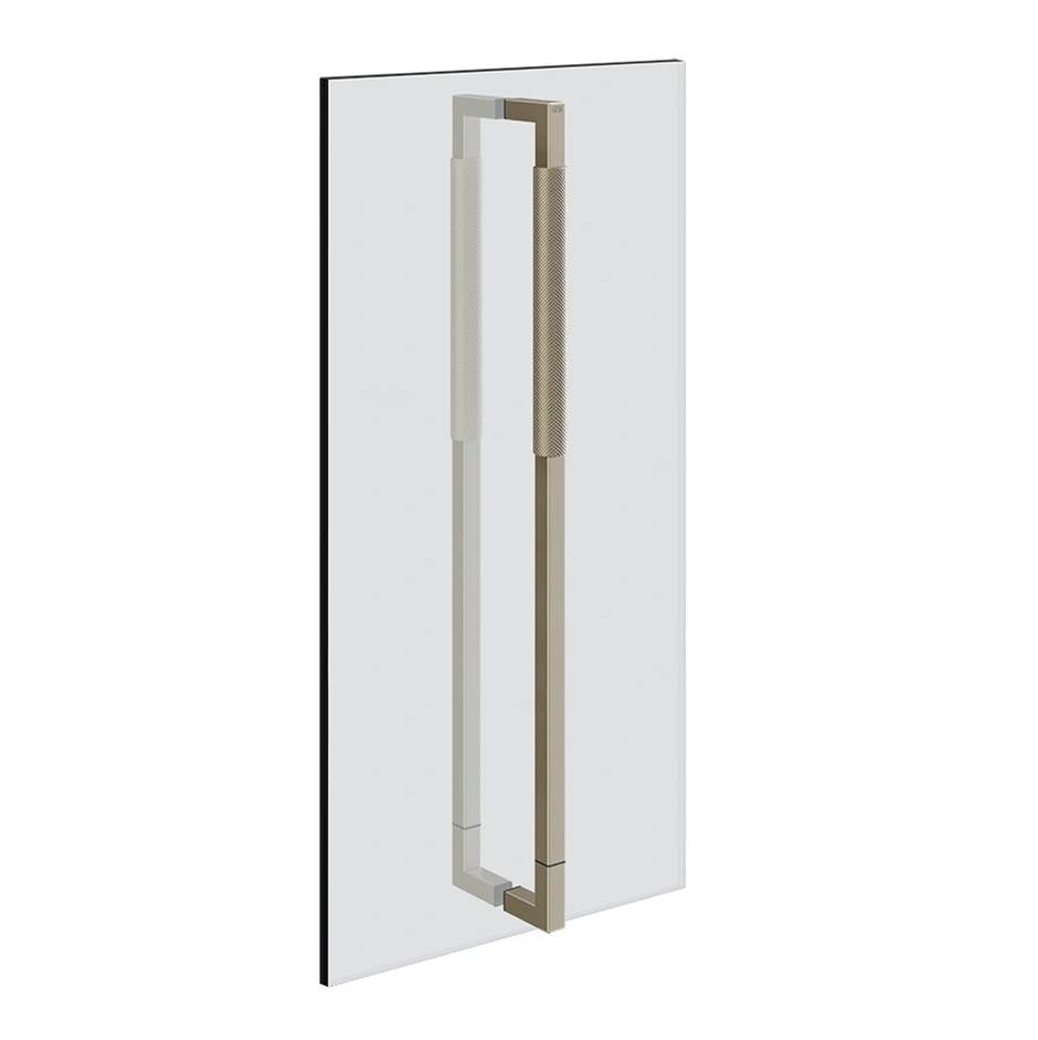 Gessi 67637 Shower G 24" Double Handle. Vertical/Horizontal Installation. Diamantato