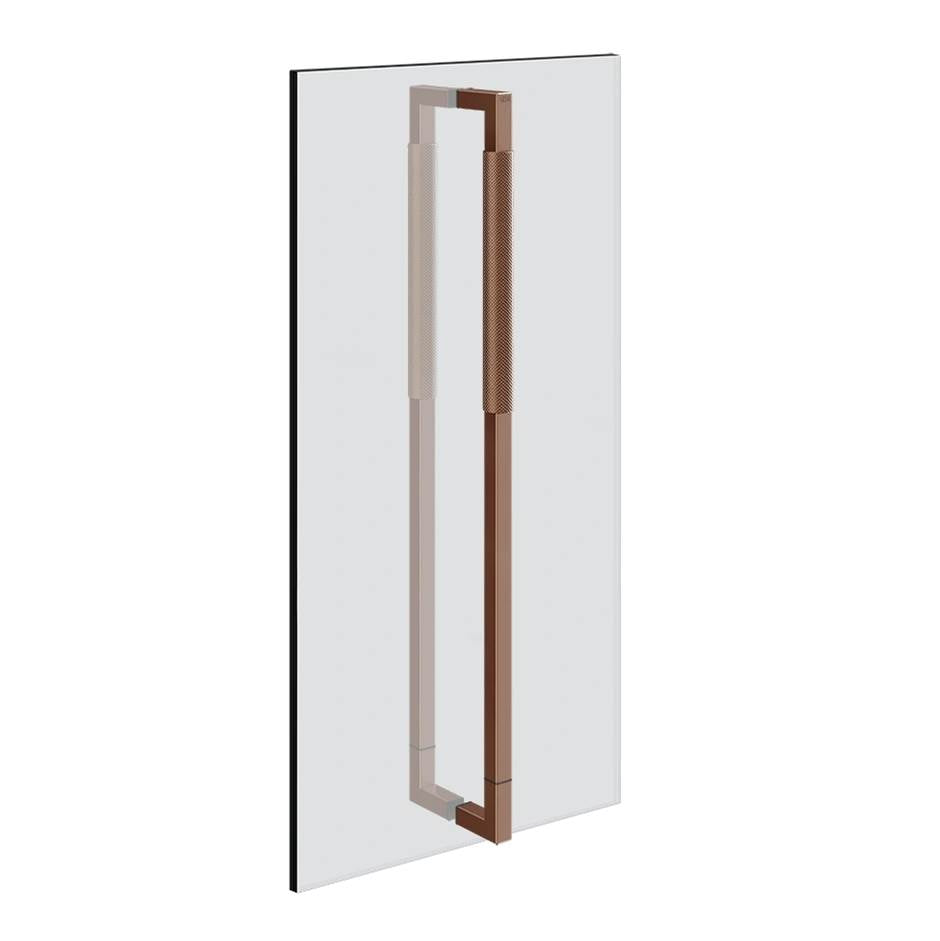 Gessi 67637 Shower G 24" Double Handle. Vertical/Horizontal Installation. Diamantato