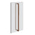 Gessi 67637 Shower G 24" Double Handle. Vertical/Horizontal Installation. Diamantato