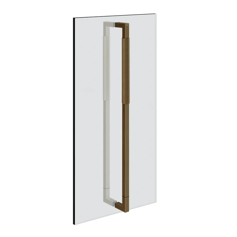 Gessi 67637 Shower G 24" Double Handle. Vertical/Horizontal Installation. Diamantato