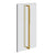 Gessi 67637 Shower G 24" Double Handle. Vertical/Horizontal Installation. Diamantato