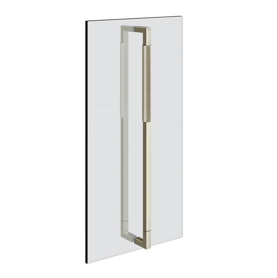Gessi 67637 Shower G 24" Double Handle. Vertical/Horizontal Installation. Diamantato