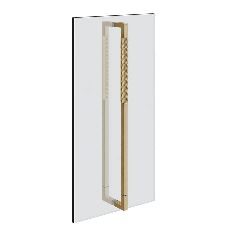 Gessi 67637 Shower G 24" Double Handle. Vertical/Horizontal Installation. Diamantato