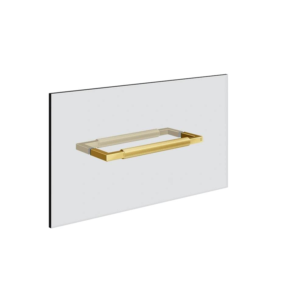 Gessi 67642 Shower G 12" Handle and Towel Rail Diamantato