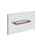 Gessi 67642 Shower G 12" Handle and Towel Rail Diamantato