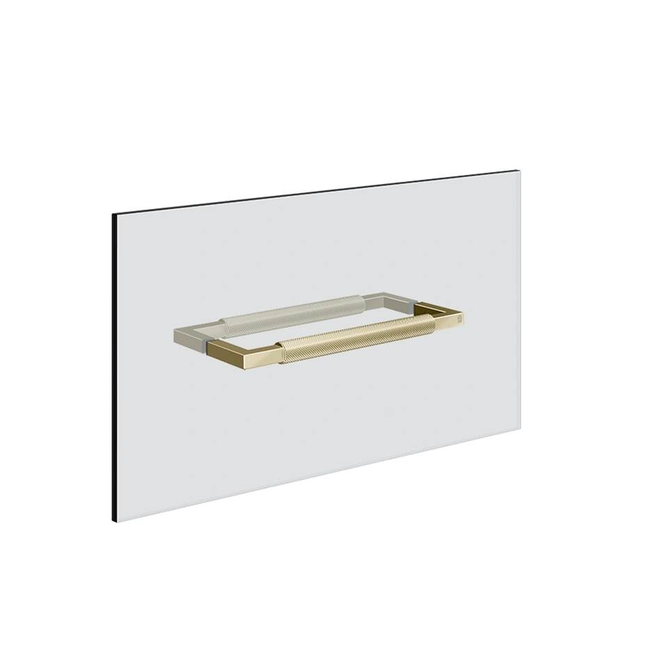 Gessi 67642 Shower G 12" Handle and Towel Rail Diamantato