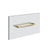 Gessi 67642 Shower G 12" Handle and Towel Rail Diamantato