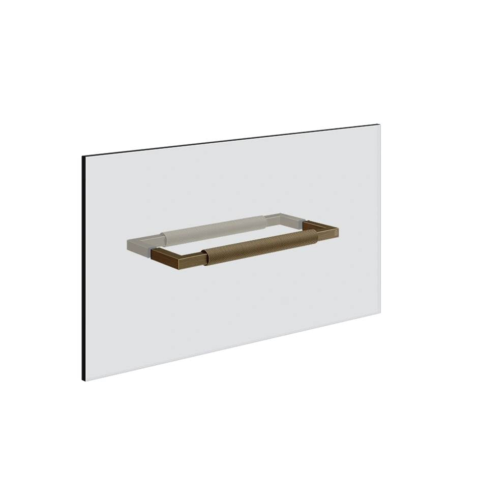 Gessi 67642 Shower G 12" Handle and Towel Rail Diamantato