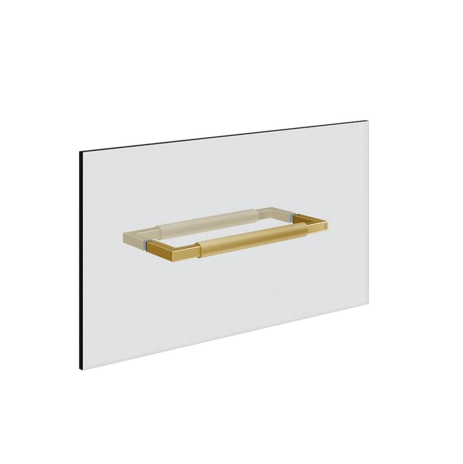 Gessi 67642 Shower G 12" Handle and Towel Rail Diamantato
