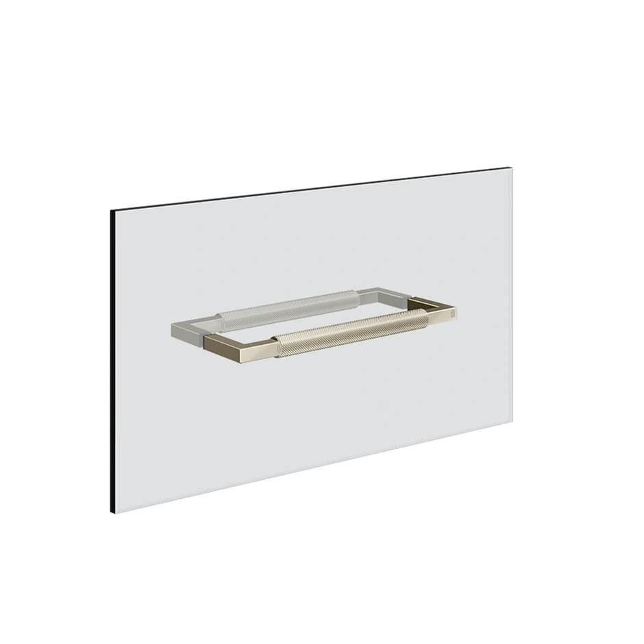 Gessi 67642 Shower G 12" Handle and Towel Rail Diamantato