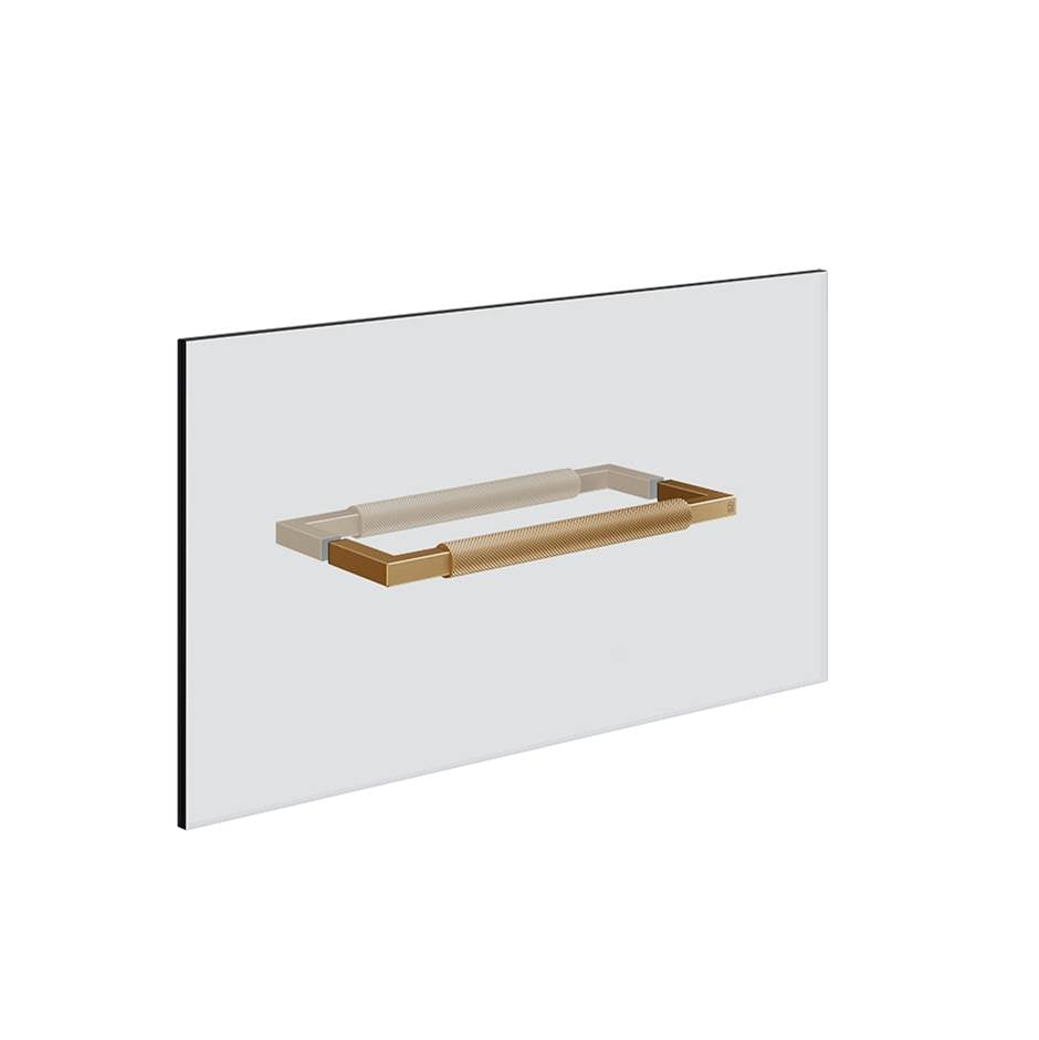 Gessi 67642 Shower G 12" Handle and Towel Rail Diamantato