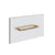 Gessi 67642 Shower G 12" Handle and Towel Rail Diamantato