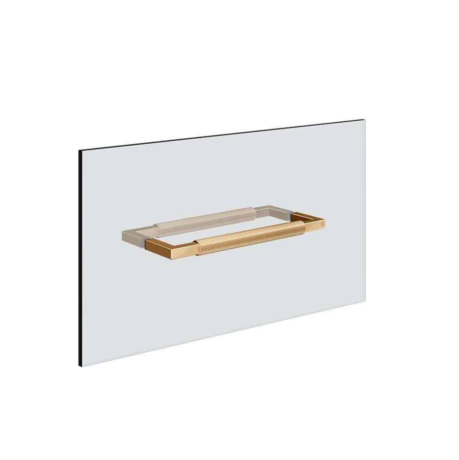 Gessi 67642 Shower G 12" Handle and Towel Rail Diamantato