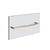 Gessi 67643 Shower G 18" Towel Rail. Diamantato