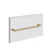 Gessi 67643 Shower G 18" Towel Rail. Diamantato