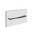 Gessi 67643 Shower G 18" Towel Rail. Diamantato