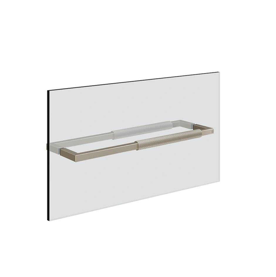 Gessi 67644 Shower G 18" Handle and Towel Rail Diamantato