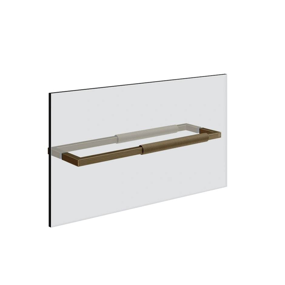 Gessi 67644 Shower G 18" Handle and Towel Rail Diamantato