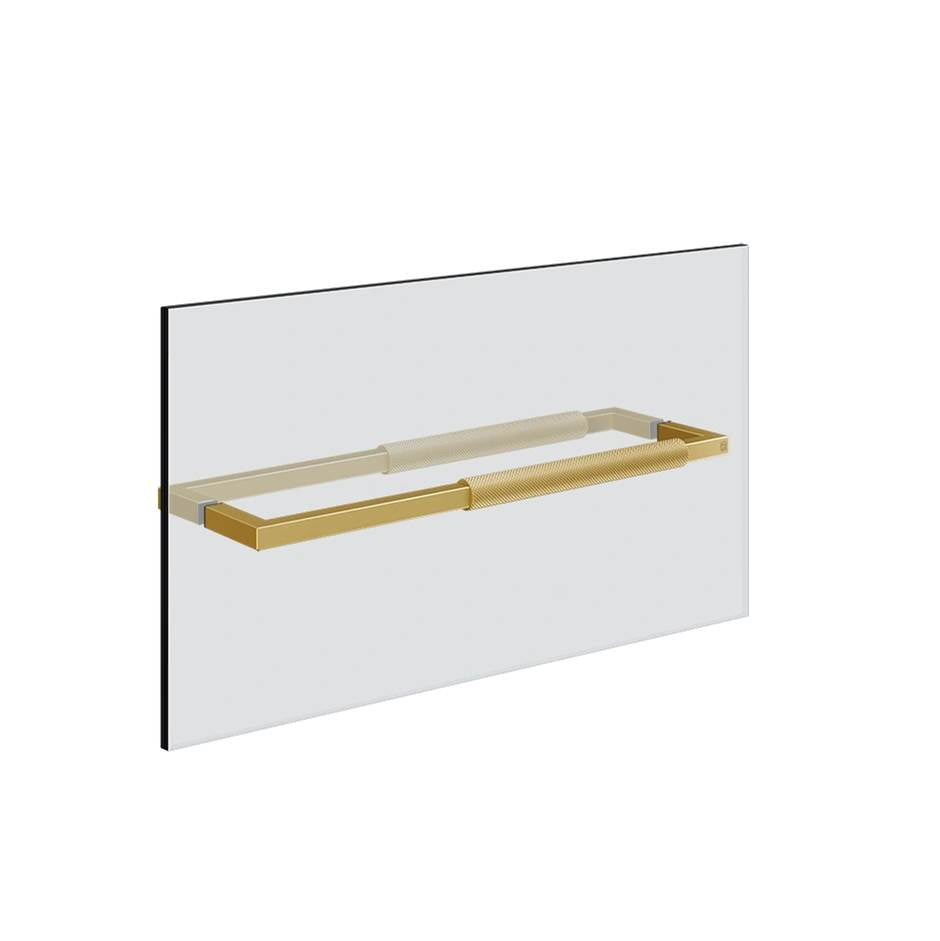 Gessi 67644 Shower G 18" Handle and Towel Rail Diamantato