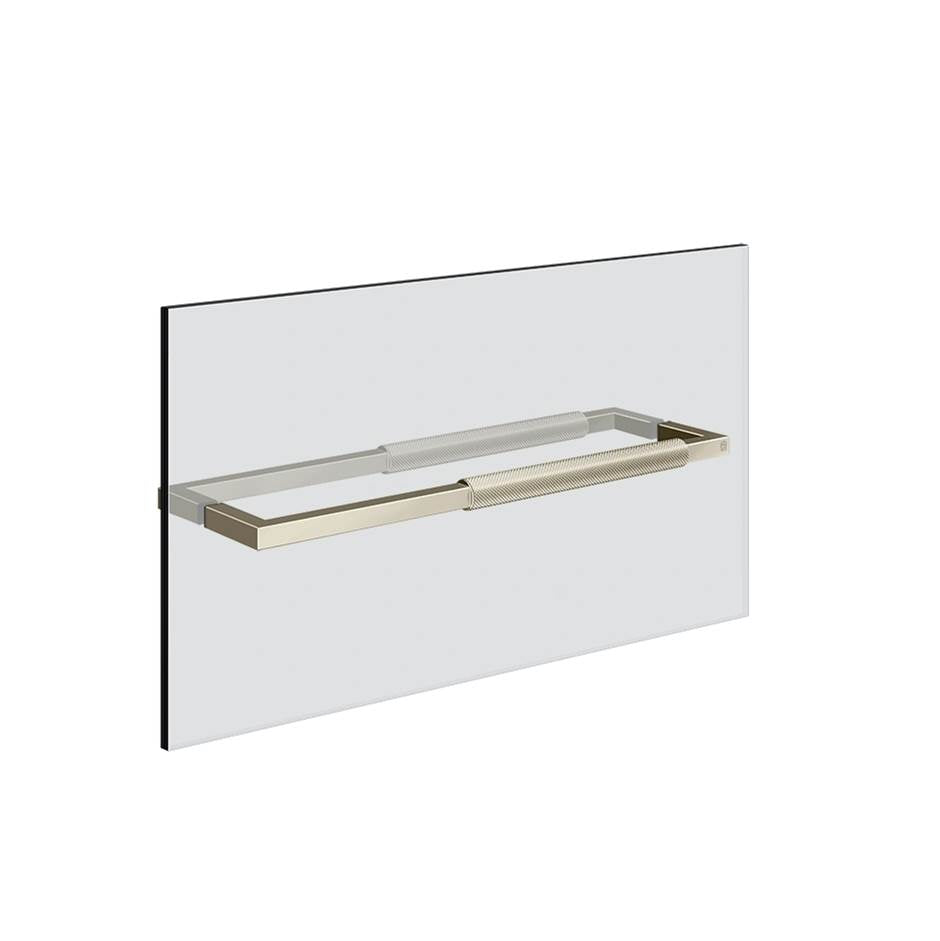Gessi 67644 Shower G 18" Handle and Towel Rail Diamantato