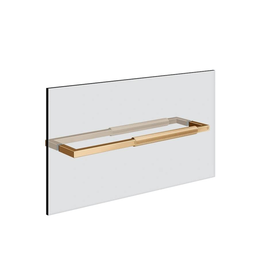 Gessi 67644 Shower G 18" Handle and Towel Rail Diamantato