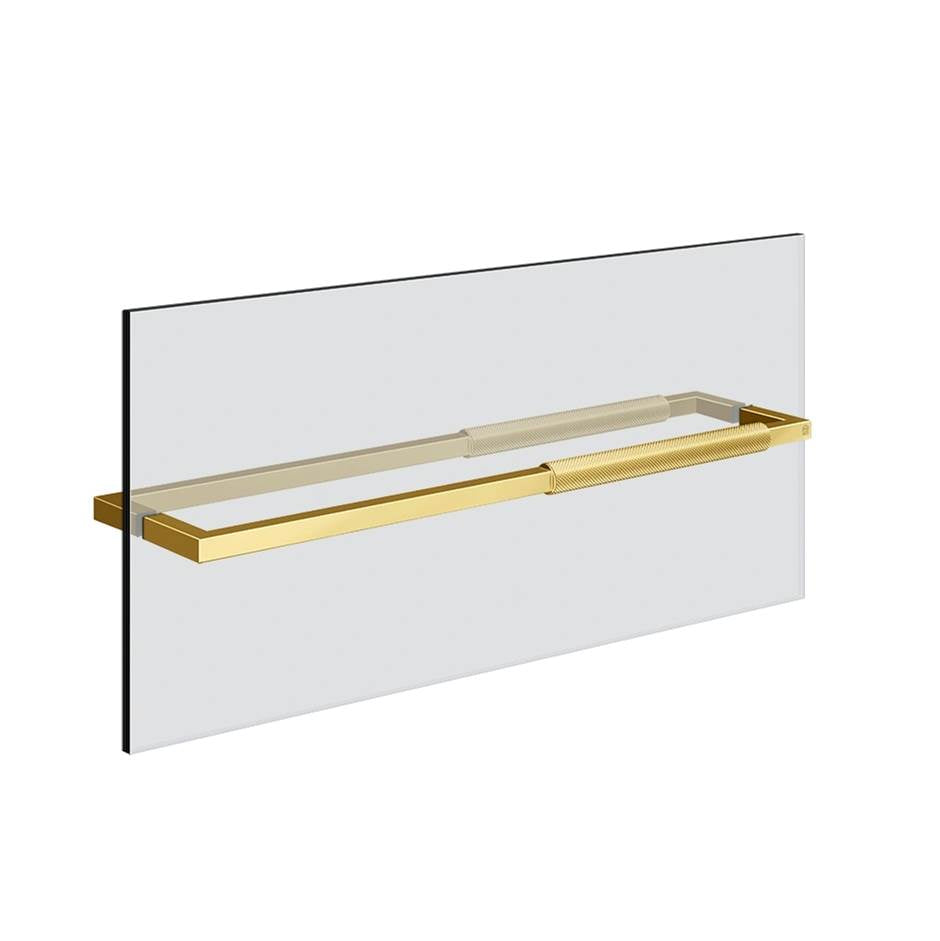 Gessi 67646 Shower G 24" Handle and Towel Rail Diamantato