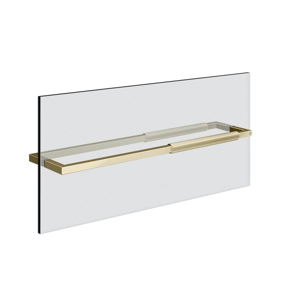 Gessi 67646 Shower G 24" Handle and Towel Rail Diamantato