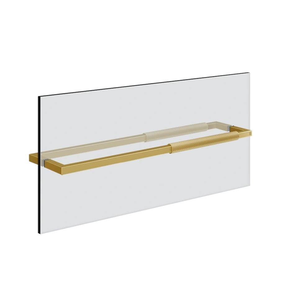 Gessi 67646 Shower G 24" Handle and Towel Rail Diamantato