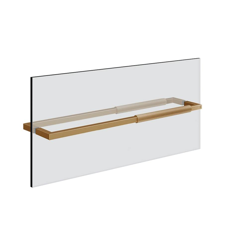 Gessi 67646 Shower G 24" Handle and Towel Rail Diamantato
