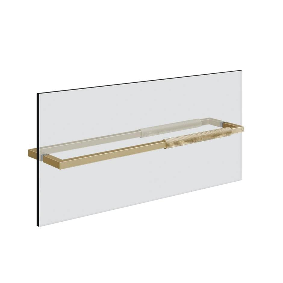 Gessi 67646 Shower G 24" Handle and Towel Rail Diamantato