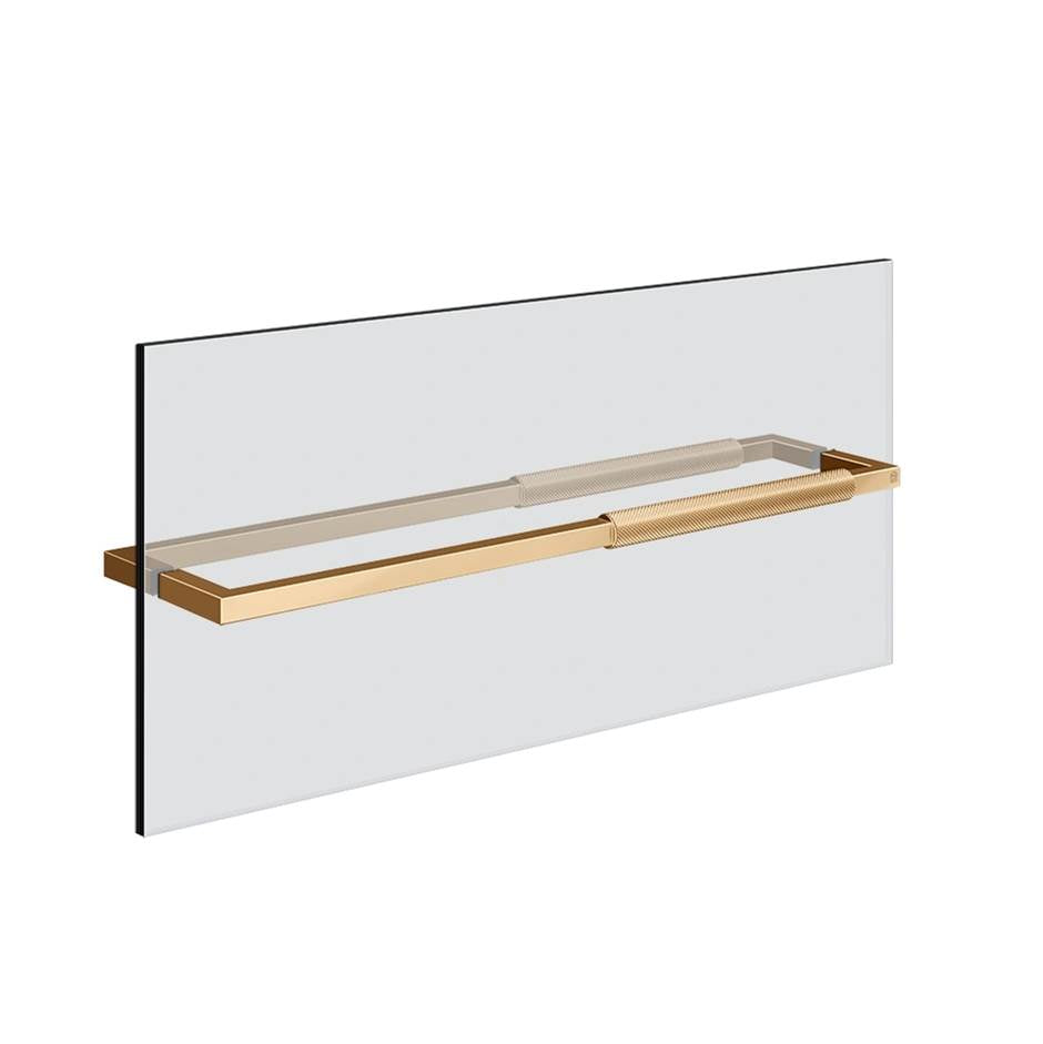 Gessi 67646 Shower G 24" Handle and Towel Rail Diamantato
