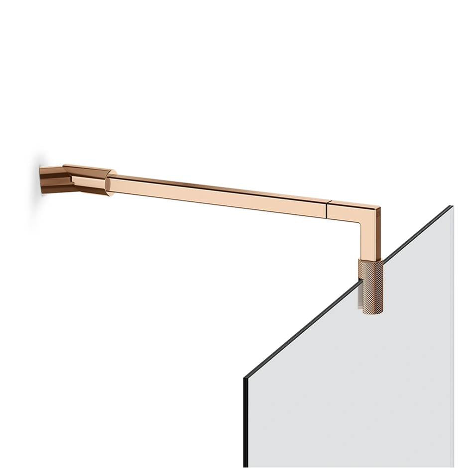 Gessi 67671 Shower G Stabilization Arm For Frameless Shower Enclosure. Diamantato - Parent