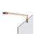 Gessi 67671 Shower G Stabilization Arm For Frameless Shower Enclosure. Diamantato - Parent