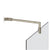 Gessi 67671 Shower G Stabilization Arm For Frameless Shower Enclosure. Diamantato