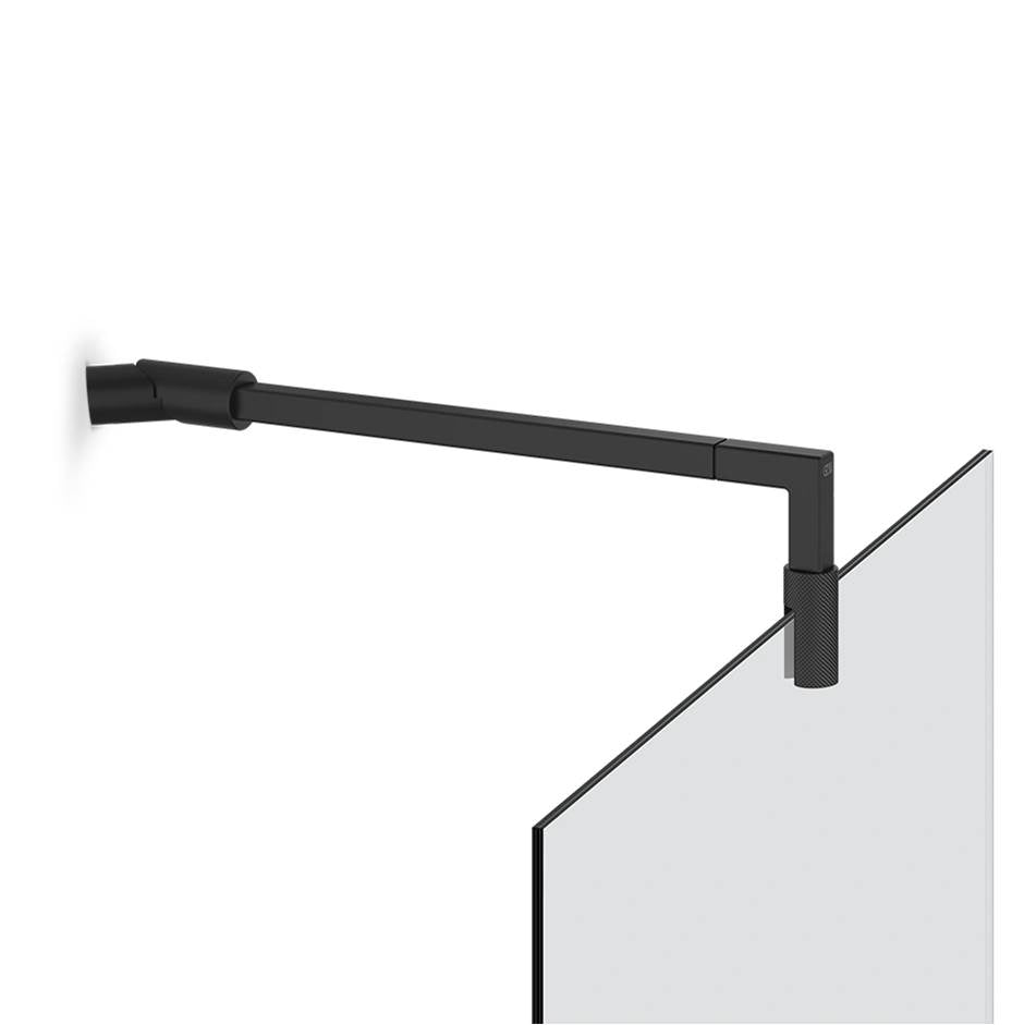 Gessi 67671 Shower G Stabilization Arm For Frameless Shower Enclosure. Diamantato