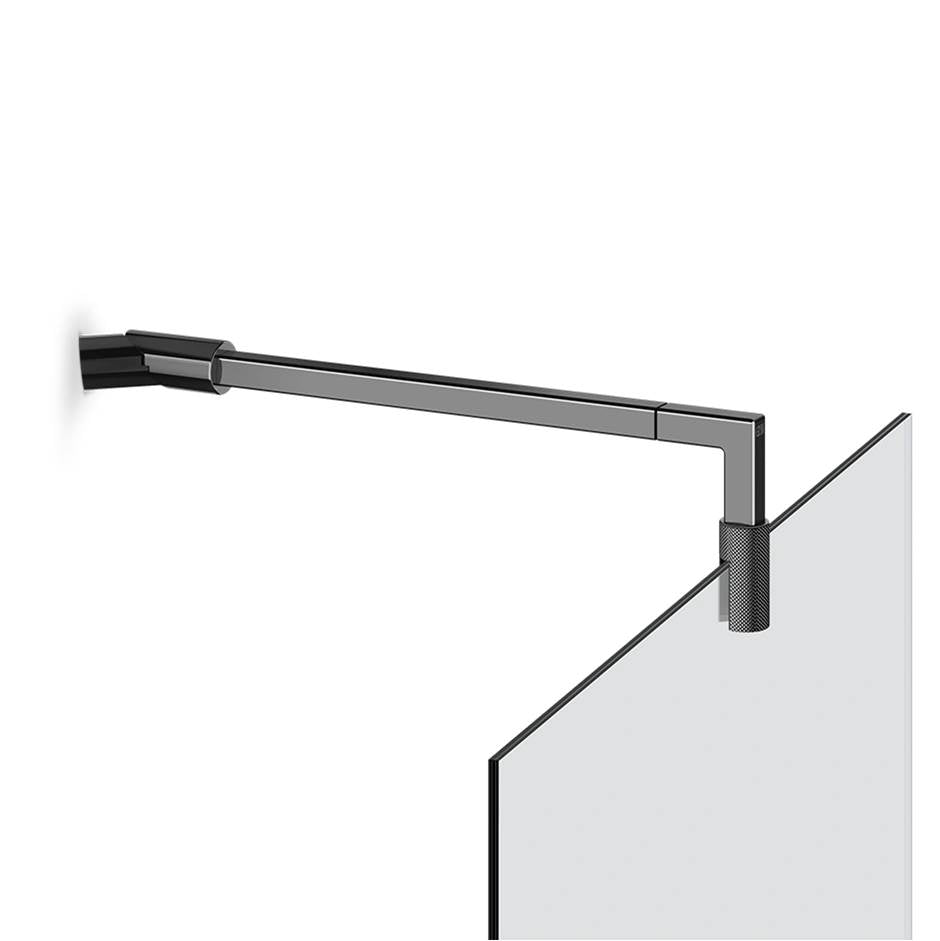 Gessi 67671 Shower G Stabilization Arm For Frameless Shower Enclosure. Diamantato