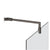 Gessi 67671 Shower G Stabilization Arm For Frameless Shower Enclosure. Diamantato