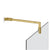 Gessi 67671 Shower G Stabilization Arm For Frameless Shower Enclosure. Diamantato