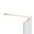 Gessi 67673 Shower G Stabilization Arm For Frameless Shower Enclosure. Customizable Length. Diamantato.
