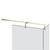 Gessi 67675 Shower G T-Shaped Stabilization Arm For Frameless Shower Enclosure. Customizable Length. Diamantato