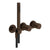 Gessi 70038 Habito Trim Parts Only. Wall-Mounted Bath Mixer Control. Unito
