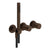 Gessi 70138 Habito Trim Parts Only. Wall-Mounted Bath Mixer Control. Intreccio