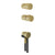 Gessi 70216 Outdoor Habito Lever/Handshower Kit For 63204