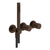 Gessi 70438 Habito Trim Parts Only. Wall-Mounted Bath Mixer Control. Cesello