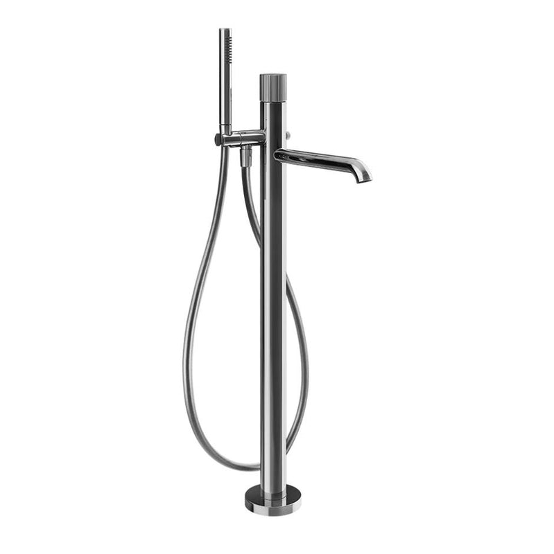 Gessi 70528 Habito Trim Parts Only Floor-Mounted Tub Filler Rigato - Parent